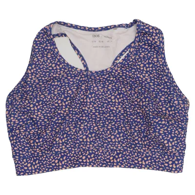 Sport-BH (Blå, Rosa) från ASOS 4505 Elastan, Polyamid, Polyester