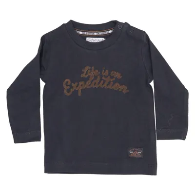 Long sleeve T-shirt (Gray) from Dirkje Cotton, Elastane