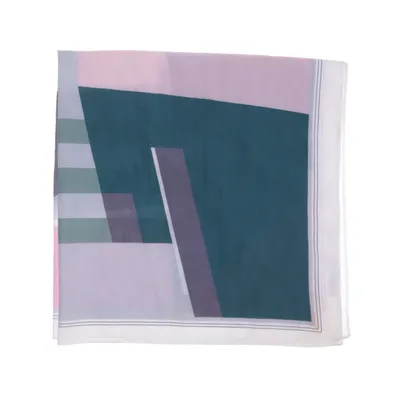 Scarf (Vit, Grön, Flerfärgad) från Kiomi