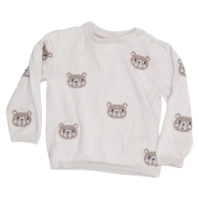 Strickpullover (Beige) von KappAhl Baumwolle