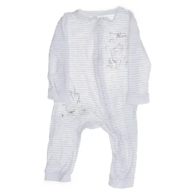 Sparkdräkt (Vit, Grå) från Baby Baby Bomull, Elastan, Polyester