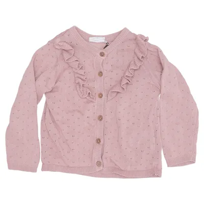 Cardigan (Rose) de Fixoni Coton biologique