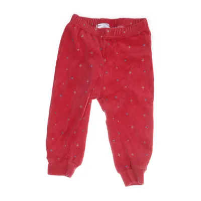 Broek (Rood, Meerkleurig) van Zara Katoen, Polyester