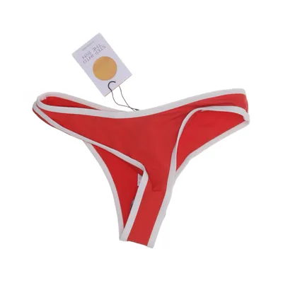 Bikiniunderdel (Röd, Vit) från Stradivarius Elastan, Polyester