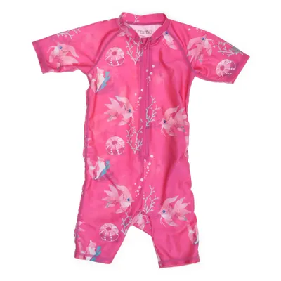 UV beschermende kleding (Roze, Meerkleurig) van Reima Elastaan, Polyester