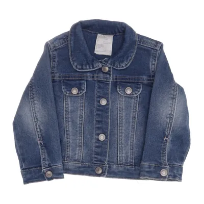 Jeansjacka (Blå) från First Impressions Bomull, Elastan, Polyester