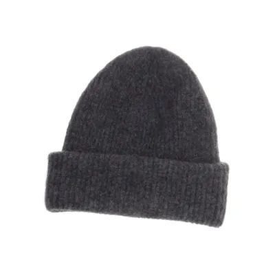 Beanie (Gray) from Arket Alpaca wool, Elastane, Polyester