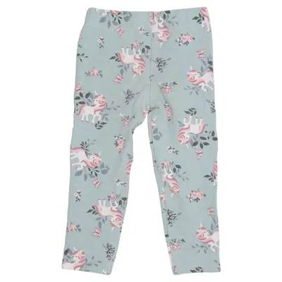 Legging (Vert, Multicolore) de Kids World Coton, Élasthane