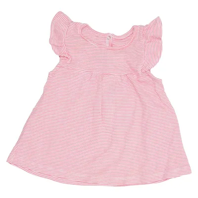 Robe (Rose, Blanc) de Petit Bateau Coton