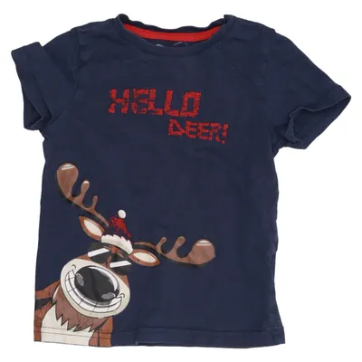 T-shirt (Blue, Multicolored) from D.M.D by Denim Day Cotton