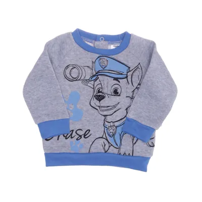 Sweatshirt (Gris, Bleu) de Nickelodeon Polyester