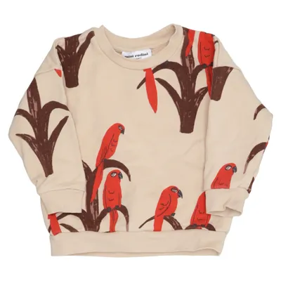 Sweatshirt (Beige, Red, Brown) from Mini Rodini Cotton