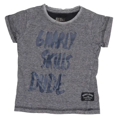 T-shirt (Gray) from Rebus Jeans Cotton
