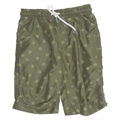 Shorts (Green, Yellow) from NKD Cotton, Elastane, Polyester