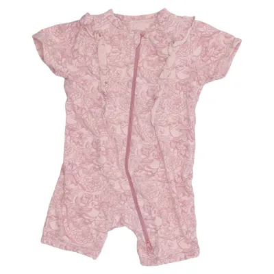Rompertjes (Roze) van Petite Mini Katoen, Elastaan