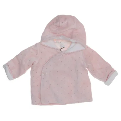 Winter jacket (Pink, White) from H&M Cotton, Polyester