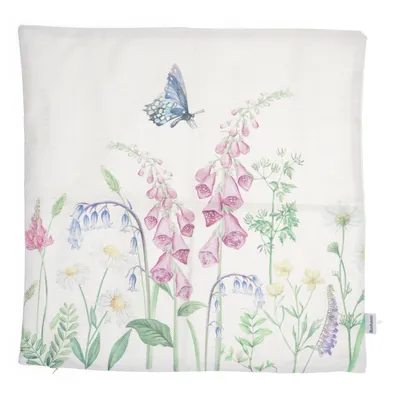 Cushion cover (Beige, Multicolored) from Bonhause Polyester