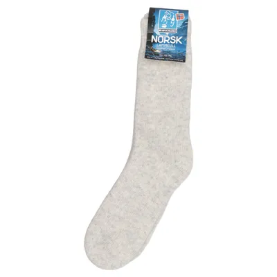 Knit socks (Beige) from Eskimo Elastane, Polyamide, Wool