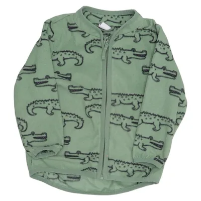 Fleecejacka (Grön) från Lindex Kids Polyester