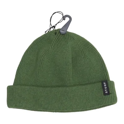 Bonnet (St Hb Rib Beanie) de Stuhf Coton, Laine