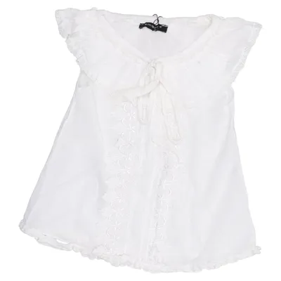 Dress (White) from Smooph Cotton