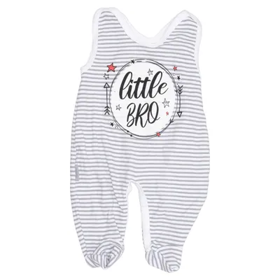 Barboteuse (Gris, Blanc) de TupTam Coton