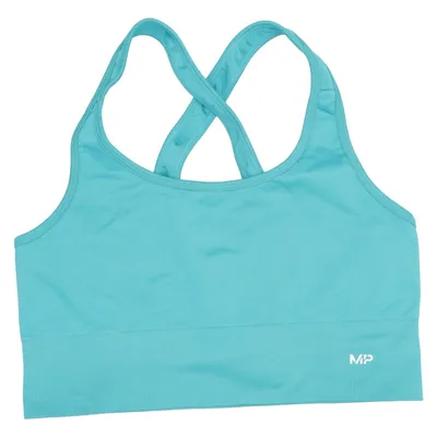Brassière (Bleu) de MyProtein Élasthane, Polyamide
