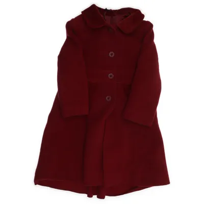 Jas (Rood) van M Katoen, Modal, Polyamide, Polyester, Wol