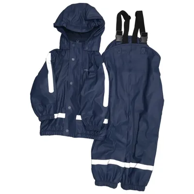 Regenkleidung (Blau) von On the Peak Polyester, Polyurethan