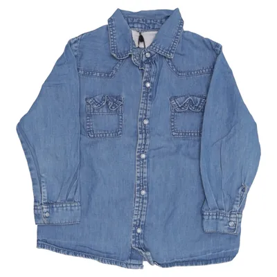Denim shirt (Blue) from Louis Louise Cotton