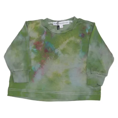 Sweatshirt (Green, Multicolored) from Tone Barker Silk Silk
