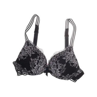 BH (Sort, Sølv) fra Hunkemöller Elastan, Polyamid, Polyester