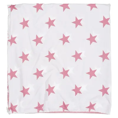 Taie d'oreiller (Blanc, Rose) de Meradiso Polyester