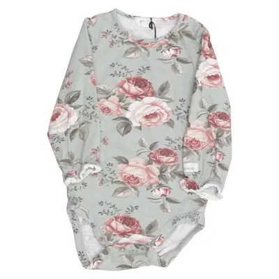 Romper (Groen, Roze) van Newbie by KappAhl Katoen, Elastaan
