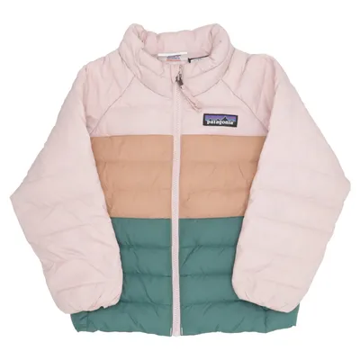 Dunjakke (Hi-Loft Down Sweater Hoody) fra Patagonia Kids Dun, Fjer, Genanvendt polyester