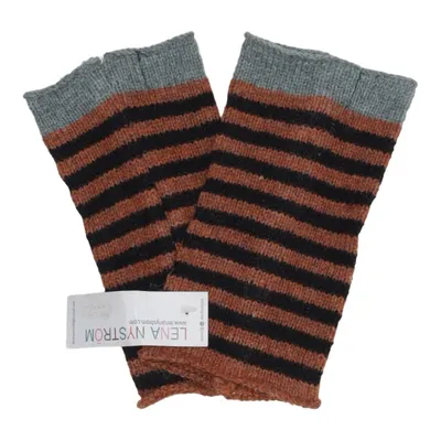 Wrist warmers (Brown, Black, Gray) from Lena Nyström