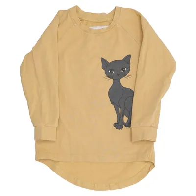 Long sleeve T-shirt (Yellow) from Dear Sophie Cotton, Elastane