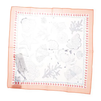 Scarf (Vit, Flerfärgad) från Lollys Laundry Bomull