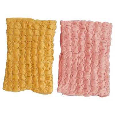 Kuddfodral (Rosa, Gul) från Ellos Home Återvunnen polyester