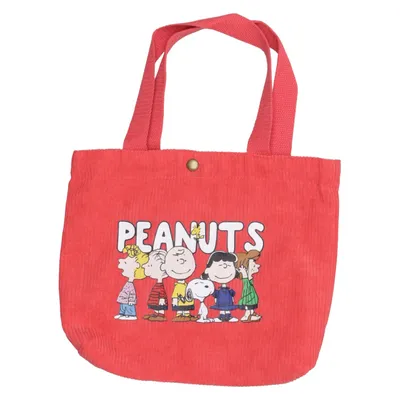 Canvas bag (Red, Multicolored) from Peanuts