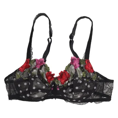 Bra (Black, White, Red) from Lise Charmel Elastane, Polyamide, Polyester, Viscose