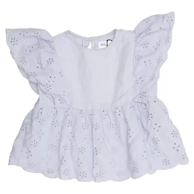 Top (Blauw) van Zara Baby Katoen