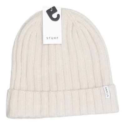 Beanie (Beige) van Stuhf Acryl, Polyamide, Wol