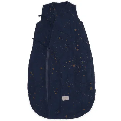 Baby Schlafsack (Blau, Gelb) von Nobodinoz Bio-Baumwolle