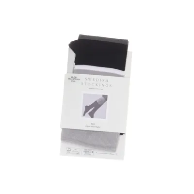 Knästrumpor (Svart, Grå) från Swedish Stockings