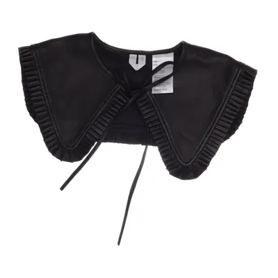 Shirt collar (Brown) from Arket Leather, Viscose