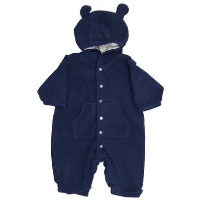 Combinaison blouse (Bleu) de H&M Baby Coton, Polyester