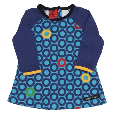 Robe (Bleu, Multicolore) de Villervalla Coton