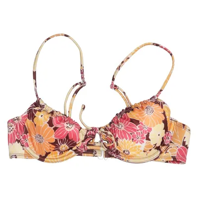 Bikini top (Roze, Geel, Bruin) van Collection Pimkie Elastaan, Polyester