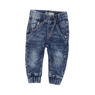 Spijkerbroek (Blauw) van Pocopiano Katoen, Elastaan, Polyester